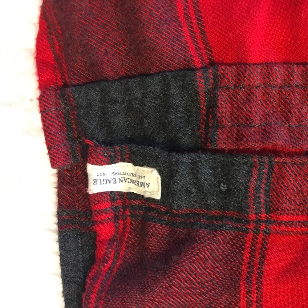 American Eagle Ahh-mazingly soft flannel shirt, XS - Picture 6 of 7